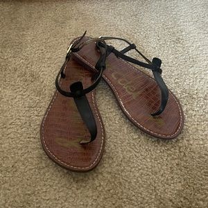 Black Sam Edelman sandals